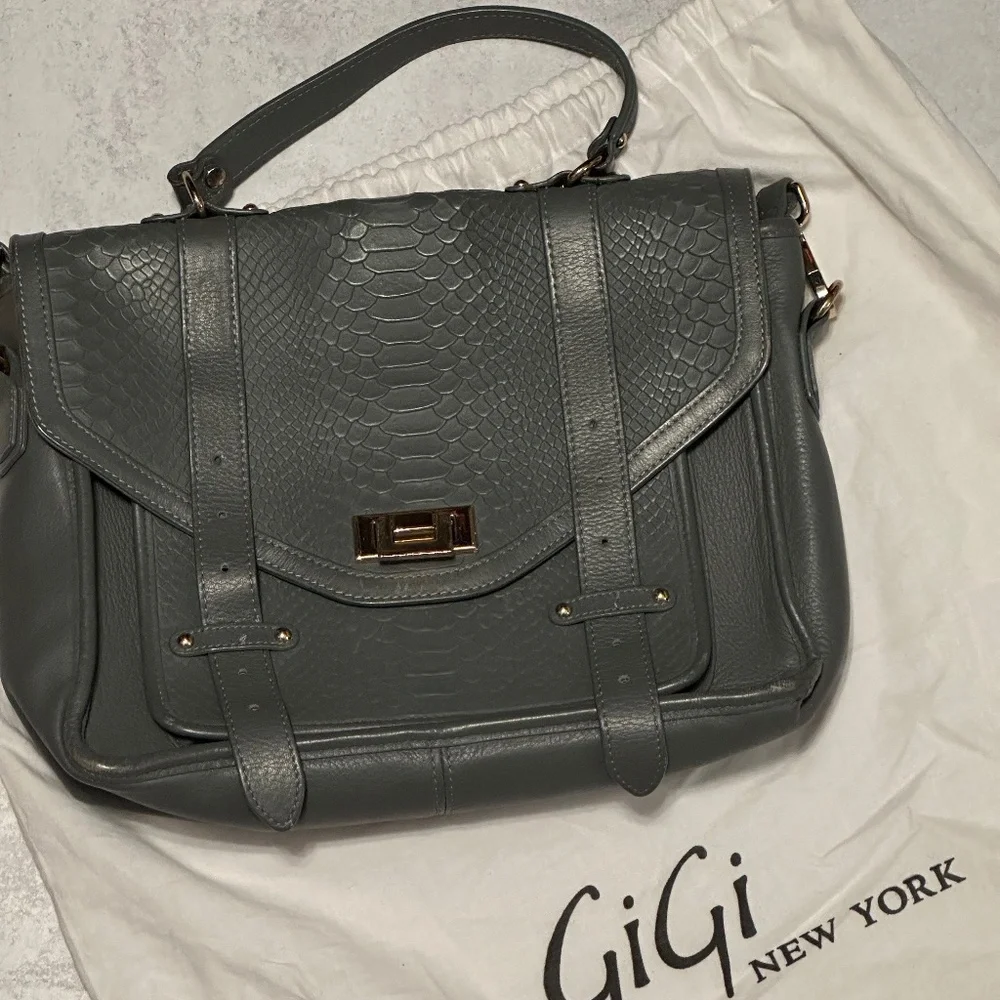 GIGI New York Hayden Satchel EUC - Picture 2 of 7